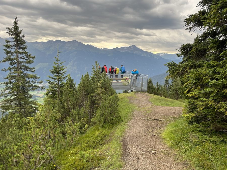 Aussichtsplattform Lacke (ins Inntal)