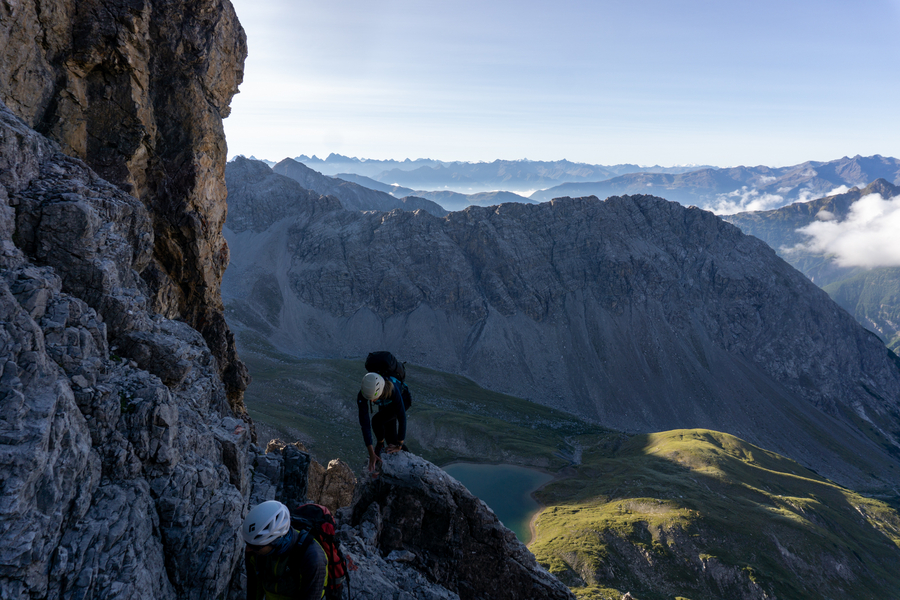Kletterei zur Dremelspitze