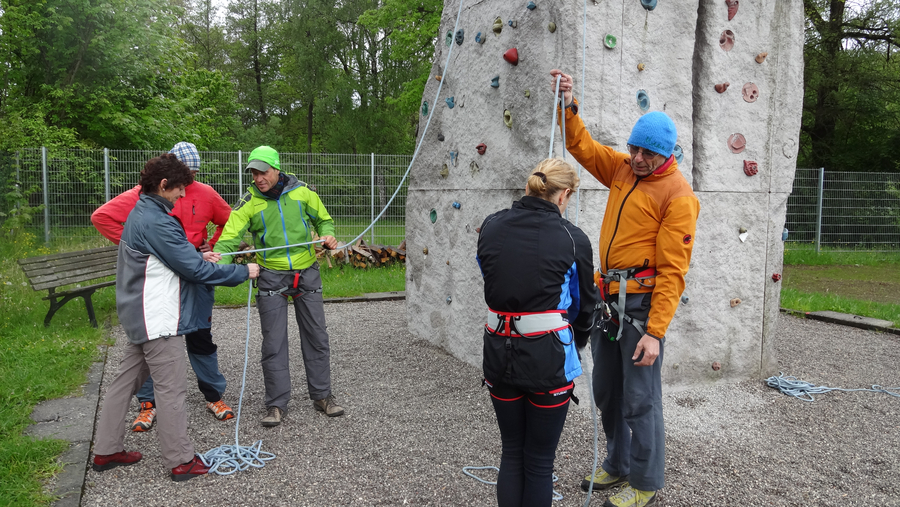 2014 Kletterkurs am kleinen Turm