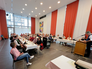 Gut besetzter Saal auf der 119. JHV Gut besetzter Saal auf der 119. JHV