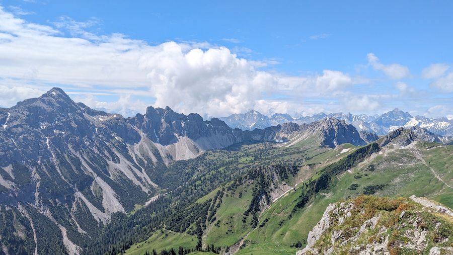 Lailach-Luchsköpfe-Lachenspitze-Hochvogel