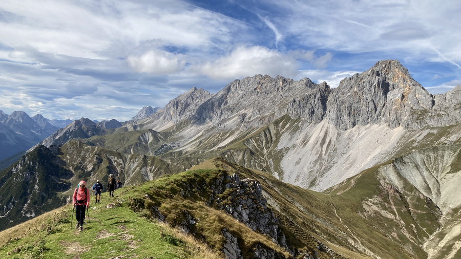 auf dem Scharnitzjoch