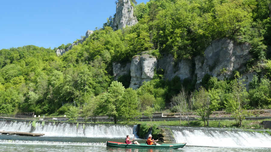 Donau Neumühlenwehr