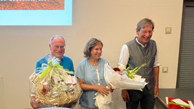 Günther Maute - ehem. Wegewart mit Gabriele und  Gerhard Groos
