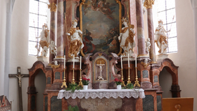 In der Wallfahrtskirche