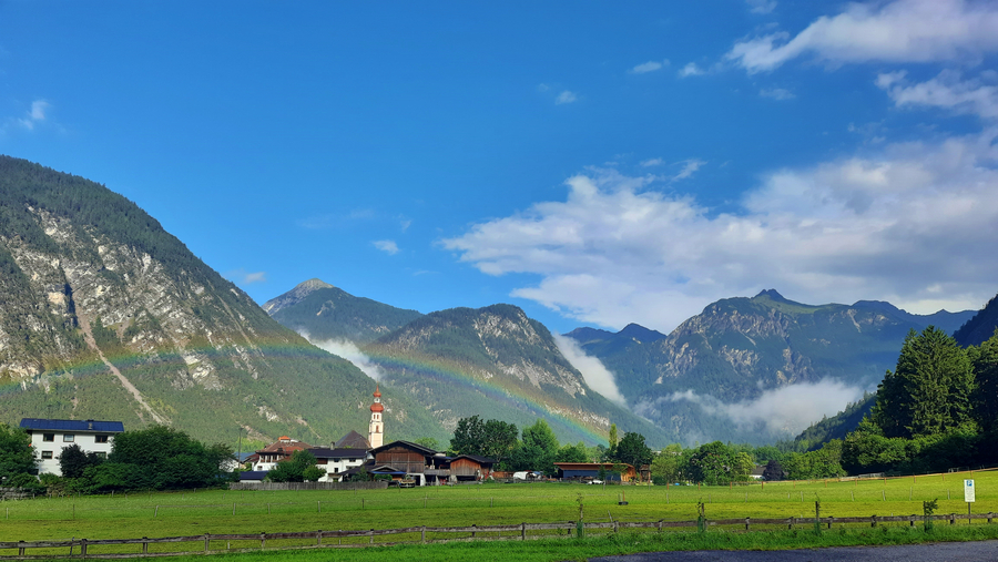 Regenbogen über Nassereith
