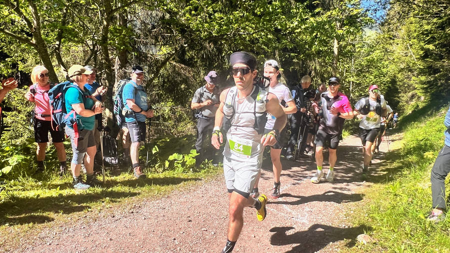 Erst nach den Trailrunners durften wir weiter