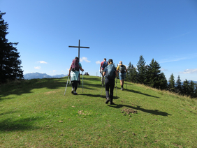 Schnell zum Gipfelkreuz